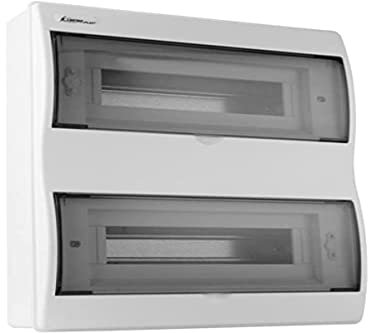 ELEKTRO-PLAST Verteilerkasten Rn 24 (N+PE) AP 24 Module Aufputz Sicherungskasten Rn24 7.5 IP40 0608