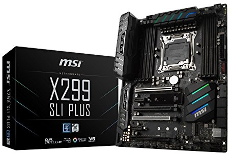 MSI X299 SLI Plus Carte mère Intel Core X-Series Socket LGA2066 SATA
