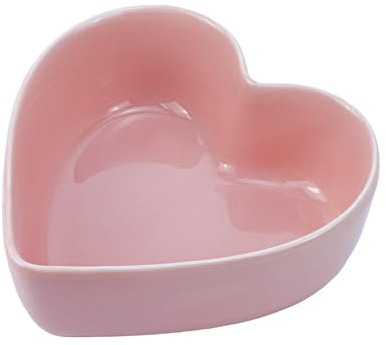 WAIT FLY Heart-shaped Bowls for Salad Soup Snack Dessert Best Kitchen Household Cooking Gifts for Home Kitchen, Pink/ Blue/ White/ Green