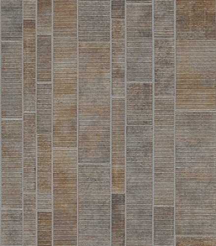 Rasch Tapeten Vliestapete (Industrial) Grau 10,05 m x 0,53 m Factory IV 428216