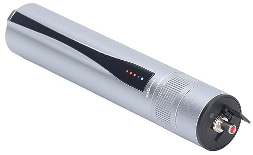 Visual Fiber Fault Locator, Low Battery Warning 2.5mm Interface 650nm Fiber Optic Cable Meter Portable Rechargeable 15km for Network Maintenance,Other testers and calibrators