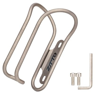 YIWEOG Bike Wasser Flasche Käfig Leichte Titan Legierung Wasser Flasche Halter für MTB Mountainbike Rennrad