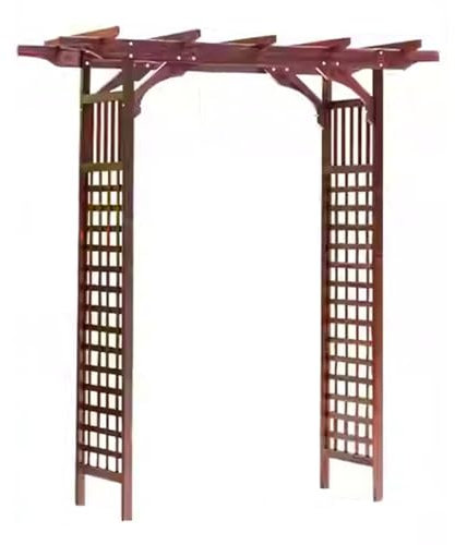 Vzhrvd Treillis De Tonnelle en Bois, Arche De Tonnelle De Jardin, Rosier Grimpant pour Pergola, Arche De Patio De Cour, Pergola De Décoration De Cérémonie, Tonnelle De Jardin(130cm/51.2in)