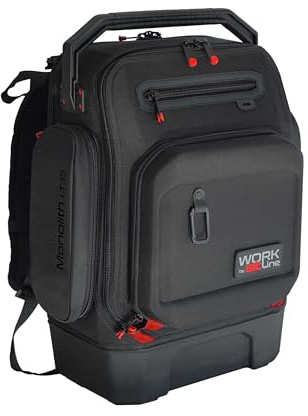 GT 489082 - Zaino per attrezzi Monolith LT35-15, con 43 tasche, lavagnetta estraibile, materiale 600D