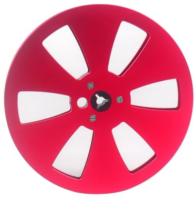 XAGMODSHN 1/4 7inch Empty Reel for Reel to Reel Tape Recorders for Open Reel Sound Deck, Aluminum Alloy Reel