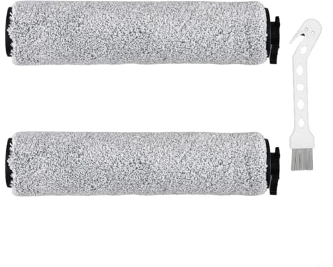 2PCS Roller Brushes For Bissell For CrossWave HF3 Cordless Wet Dry Vacuum Cleaner, ABS Wear-Resistant Vacuum Brush Head With Anti-Deformation For Hard Floor Cleaning