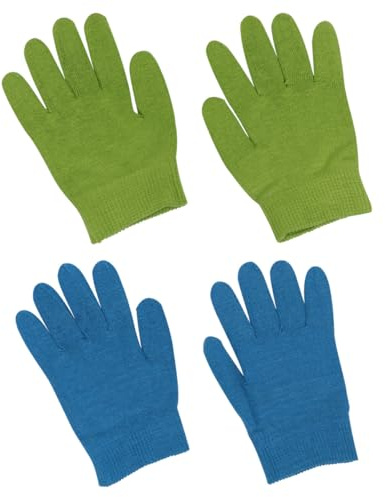 HAKIDZEL Feuchtigkeitsspendende Gelhandschuhe für Intensive Handpflege 2 Paar aus Elastischem Material zur Verbesserung der Hautflexibilität zu Hause und Spa