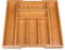 Portaposate in bambù Schramm® Portaposate in bambù per cassetti di dimensioni regolabili 30-48x46x5 cm Inserto per cassetti Inserto per cassetti 5-7 scomparti Inserto per posate Organizer da cucina