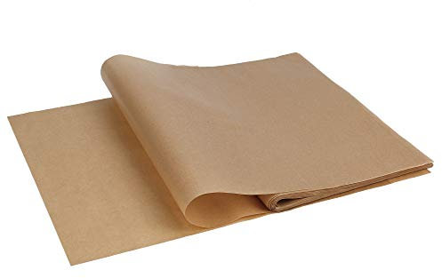 ISIYINER Carta da Forno 100 Pezzi Carta in Pergamena Antiaderente per Biscotti Pane 30 * 40CM