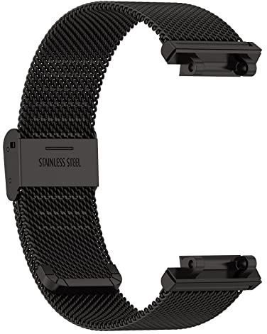 Chofit remmar kompatibla med Amazfit T-Rex 2 rem, vävda metallarmband i rostfritt stål för T-Rex 2 (inte för T-Rex Pro/T-Rex)