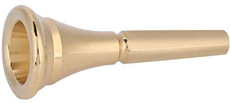 Stylish Brass Cooper Horn Mouthpiece Replacement Standard Horn Mouthpiece Durable French Horn Replacement Accessory