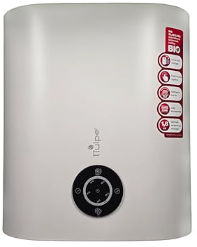 TTulpe TTVER30 Verlo 30 Chauffe-eau murale avec installation verticale ou horizontale, réservoir d'eau chaude à 2 réservoirs, écran électronique