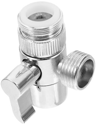 IWOWHERO Wasserhahnadapter Out Schlauchadapter Für Wasserhahn Wasseranschluss Waschmaschinenschlauchverteiler Mit Verbindungsstück Für Verschiedene Anschlüsse