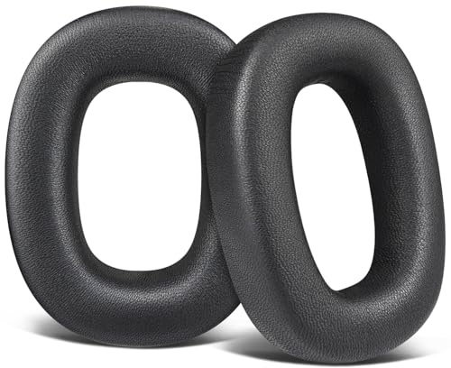 SOULWIT Lammfell Ersatzpolster Ersatz Ohrpolster für Bowers & Wilkins PX8/PX7 S2/PX7 S2e Over-Ear Kopfhörer (passen Nicht für PX7), Ohrpolster mit Hochdichtem Lärmschutzschaum