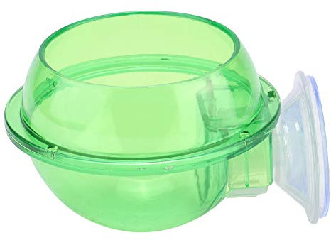 Reptilien-Futterspender, Transparenter Reptiliennapf, Hohe Härte, Stabil, Futternapf, Reptilien-Wassernapf, Amphibien-Wassernapf, Reptilienschalen und -Schalen