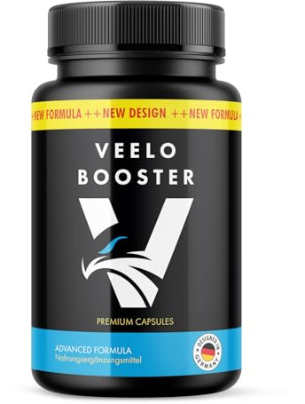 Veelobooster Kapseln - mit L-Arginin, L-Citrullin, Maca und Zink - für den aktiven Mann - 60 Kapseln pro Dose 1x