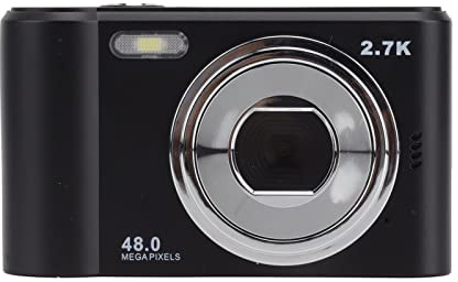 Kids Digital Camera, 44MP Student Camera with MP3 Player, 1080 Video Recording, for Kid, Teens, 700mAh Battery, Entry Level Digital Camera