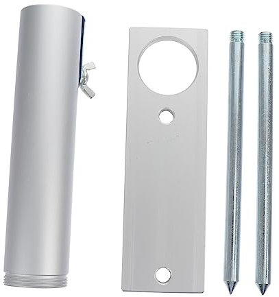 VANZACK Soporte para Clip De Paraguas Anclaje De Aluminio para Sombrilla De Patio Accesorio para Sombrilla para Jardín Terraza o Playa