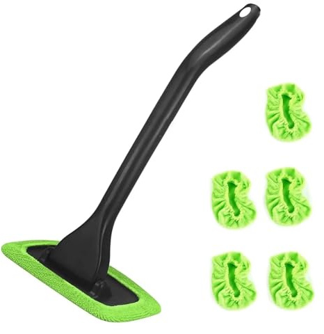 Set di pulizia per parabrezza auto Strumento per la pulizia del parabrezza Asta per la pulizia del parabrezza Pulitore automatico per vetri