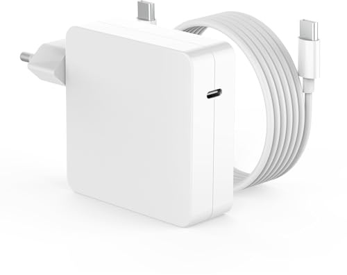 96W USB C Ladegerät für MacBook Netzteil mit 2m Ladekabel Power Adapter | für MacBook Pro 16/15/14/13 Zoll, MacBook Air 15 13 Zoll, M5 M4 M3 M2 M1 Mac Laptop, iPad Pro 12.9, 11 Zoll, iPad Air 13, 11