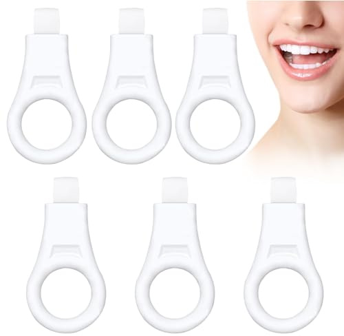 Set per la pulizia dei denti, morbidi cuscinetti smacchiatori per la cura orale quotidiana, adatti per la pulizia di depositi visibili sulle superfici dei denti, comodi per la cura dei denti