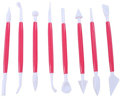 OUNONA Essbare Nicht Essbare Dekorationsstifte 8 Stück Kuchenform-Werkzeug Skulptur-Stift Zum Backen Zuckerbasteln
