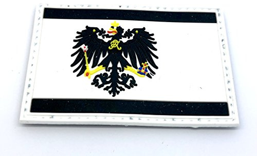 Preußische Flagge Paintball Airsoft PVC Morale Patch