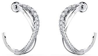 Swarovski, Hyperbola Ohrringe, Weiß, One Size