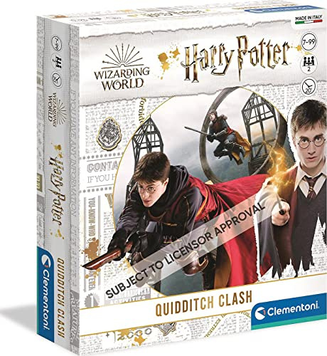Clementoni Harry Potter Quidditch-Turnier - Gesellschaftsspiel für Kinder ab 8 Jahren & Erwachsene - 59307 von Clementoni