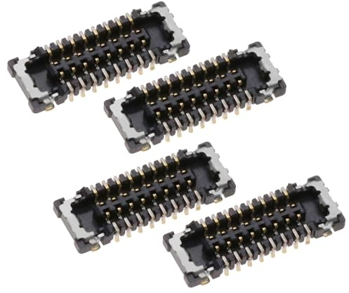 eMagTech Lot de 4 connecteurs FPC pour Lecteur de Cartes Micro SD 16 Broches compatibles avec Nintendo Switch Accessoires de Remplacement