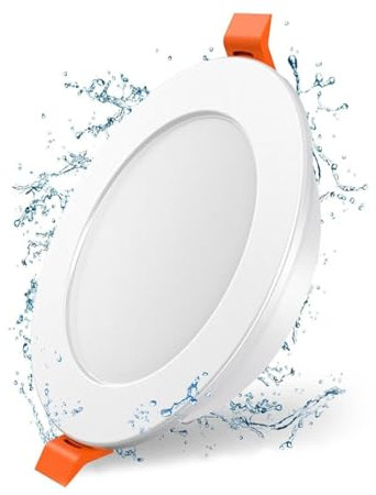 EXTRASTAR LED Einbaustrahler Flach LED Spots Strahler Deckenspots Deckenstrahler für Badezimmer Küche Wohnzimmer, 12W 4200K Neutralweiß 1 Stk.