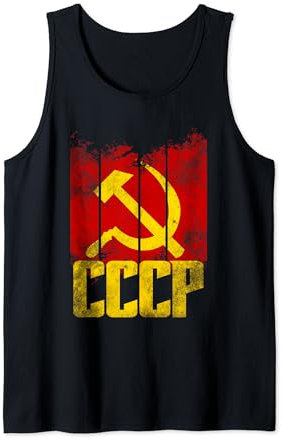 CCCP Union soviétique URSS Communisme Socialisme Marteau Faucille Débardeur