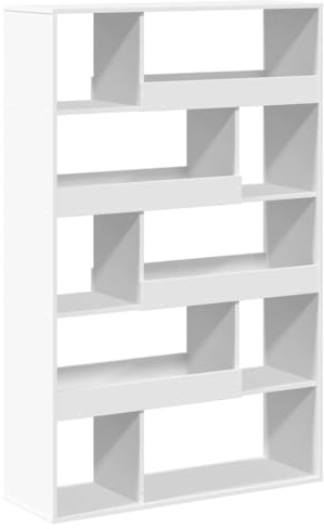 vidaXL Bücherregal Weiß 100x33x156,5 cm Holzwerkstoff