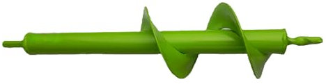 WERHE Coclea per trapano 100 mm Ø, 600 mm lunghezza - Coclea da giardino per avvitatore a batteria per piantare, fiori e scavare buche - Strumento di scavo per il giardino
