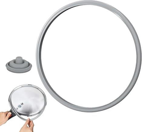 Yistoi Juego de 3 Piezas, 1 Pieza Anillo de Sellado 22cm y 2 Sellos de Señal de Cocción Compatible, Repuesto para Ollas a Presión, Compatible Goma Olla WMF Plus Ø3cm (3L, 4,5L, 6,5L, 8,5L)