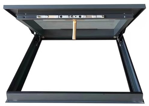 Puits De Lumière, Toiture Visualisation Éclairage Naturel Fenêtre Sous-sol Fenêtres De Toit Grenier/Véranda/Remise Fenêtre De Puits Toiture Trapillon D'accès, Fenêtres Pour Camping-car(50x60cm)