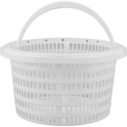 Genérico Cesta De Skimmer De 19 Cm - CestaRepuesto para Skimmer, Cesta De Filtro Reutilizable ParaPiscina, Prefiltro De Piscina, Herramienta De Limpieza De Piscinas, para Eliminar Hojas Y Residuos