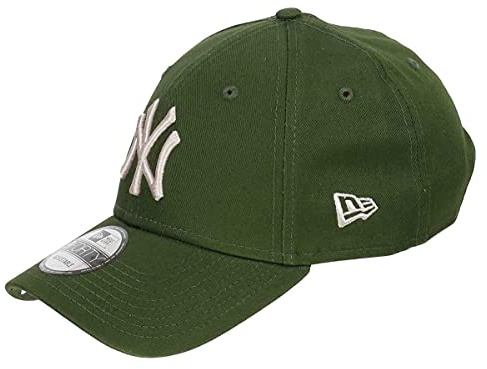 New Era Men's League Essential 9forty Neyyan Beanie Hat, Olive, Standard Size