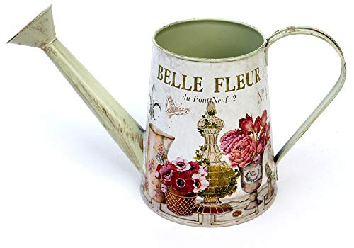 Ambiente Haus Regadera decorativa de metal 74511 Fleur - Regadera de metal, diseño retro vintage