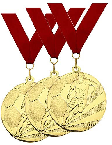 3 Stücke Metall Gewinner Award Medaillen für Sport, Wettbewerbe, 1 2 3 Platz (Champion)