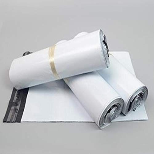 Versandtaschen Versandbeutel Versandtüten Blickdicht Plastik Beutel Kurierumschlag 60 x 75 cm + Klappe 5 Kunststoff Selbstklebend Für den Transport von Kleidung Gütern und Textilien (50)