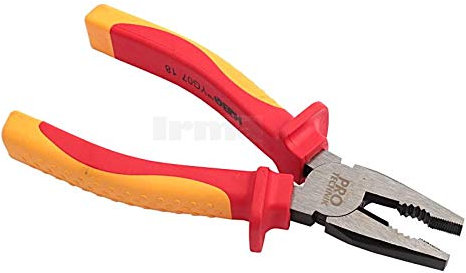 BSD VDE Kombizange 180mm - CrV Kombizange, 1000V isolierte Zange für Elektriker