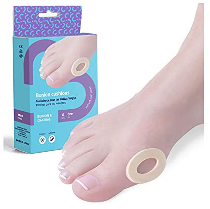 feet bcn Parches Protectores para Juanetes – Alivio Instantáneo del Dolor y Roce del Hallux Valgus | Apósitos Acolchados y Discretos para Zapatos y Sandalias | Mujer y Hombre