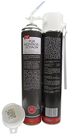 SDV Chemie Montageschaum B2 1x 750ml Bauschaum Füllschaum Adapterschaum Dämmschaum