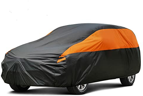 GUNHYI SUV Car Cover for Automobiles All Weather Waterproof, Universal Fit Toyota RAV4/4Runner, Honda CRV, Hyundai Santa Fe, Nissan Rogue, Subaru Outback, Kia Sorento etc.