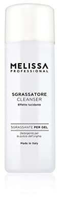 Melissa Cleanser Sgrassatore Unghie per Smalto Gel Uv Semipermanente effetto Lucidante 120 Ml Pulizia Pre e Post Applicazione (Neutro, 120 ML)