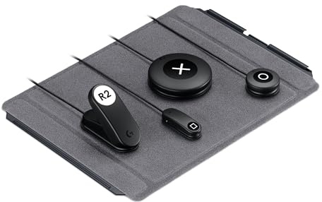 Logitech G Adaptive Gaming Kit For Access Controller, High Performance Customizable Controls Designed for Sony Access Controller for PS5, 8 Buttons & Triggers