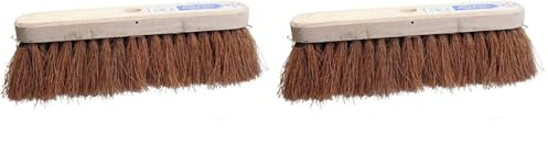 Faithfull FAIBRCOCO12 Broom Heads Only (Pack of 2)