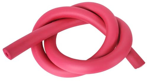 XIAOYUE Rohrisolierung Schaumstoff Rohr, 6mm/10mm/13mm/16mm/25mm ID Isolierschlauch, Isolierung Rohr Feuer Wetterfeste Rohrschale für Heizungsrohre (Color : Pink, Size : ID 25mm(1))