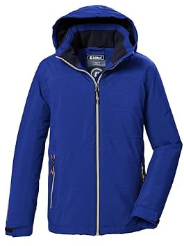 killtec Jungen Funktionsjacke/Outdoorjcake mit Kapuze KOW 369 BYS JCKT, dunkel stahlblau, 176, 42163-000